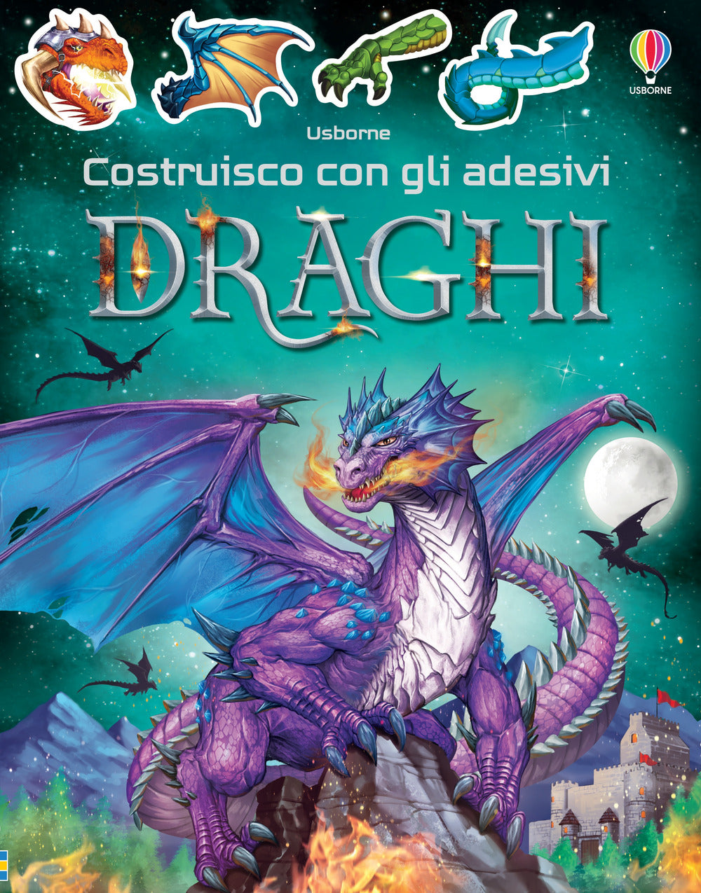 Draghi. Con adesivi. Ediz. a colori