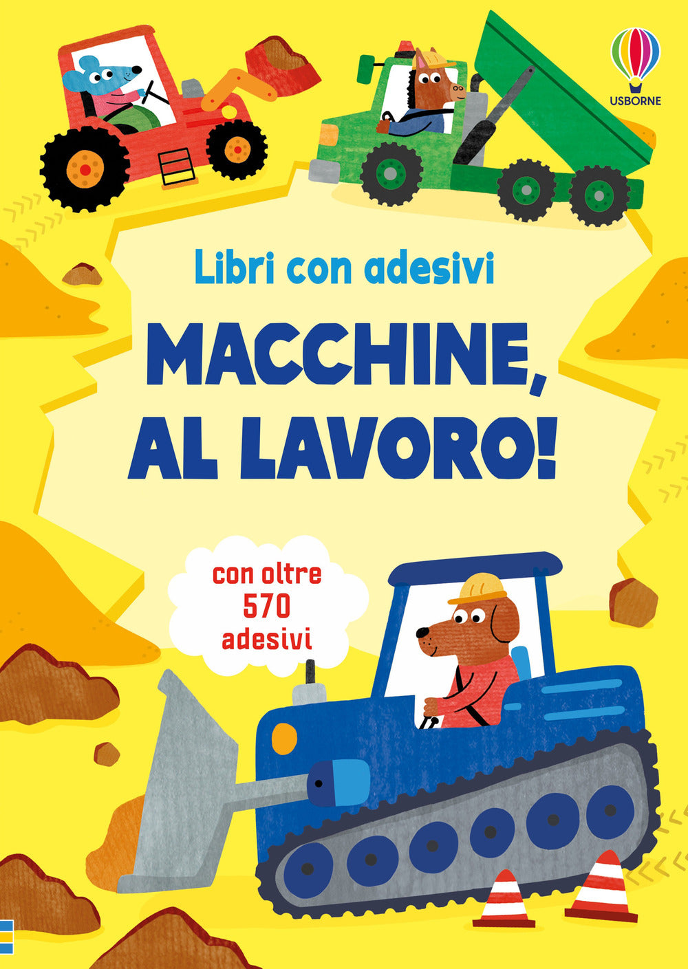 Macchine, al lavoro! Con adesivi