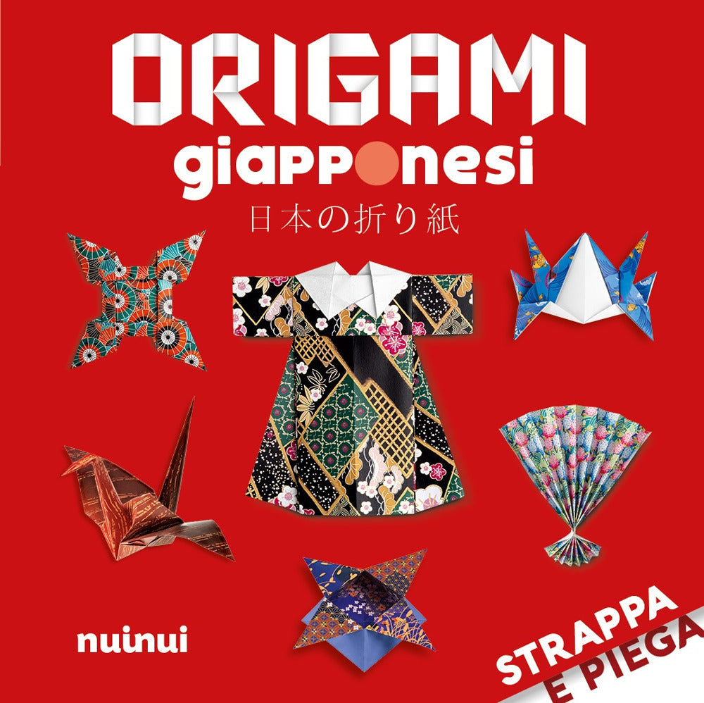 Origami giapponesi. Strappa e piega