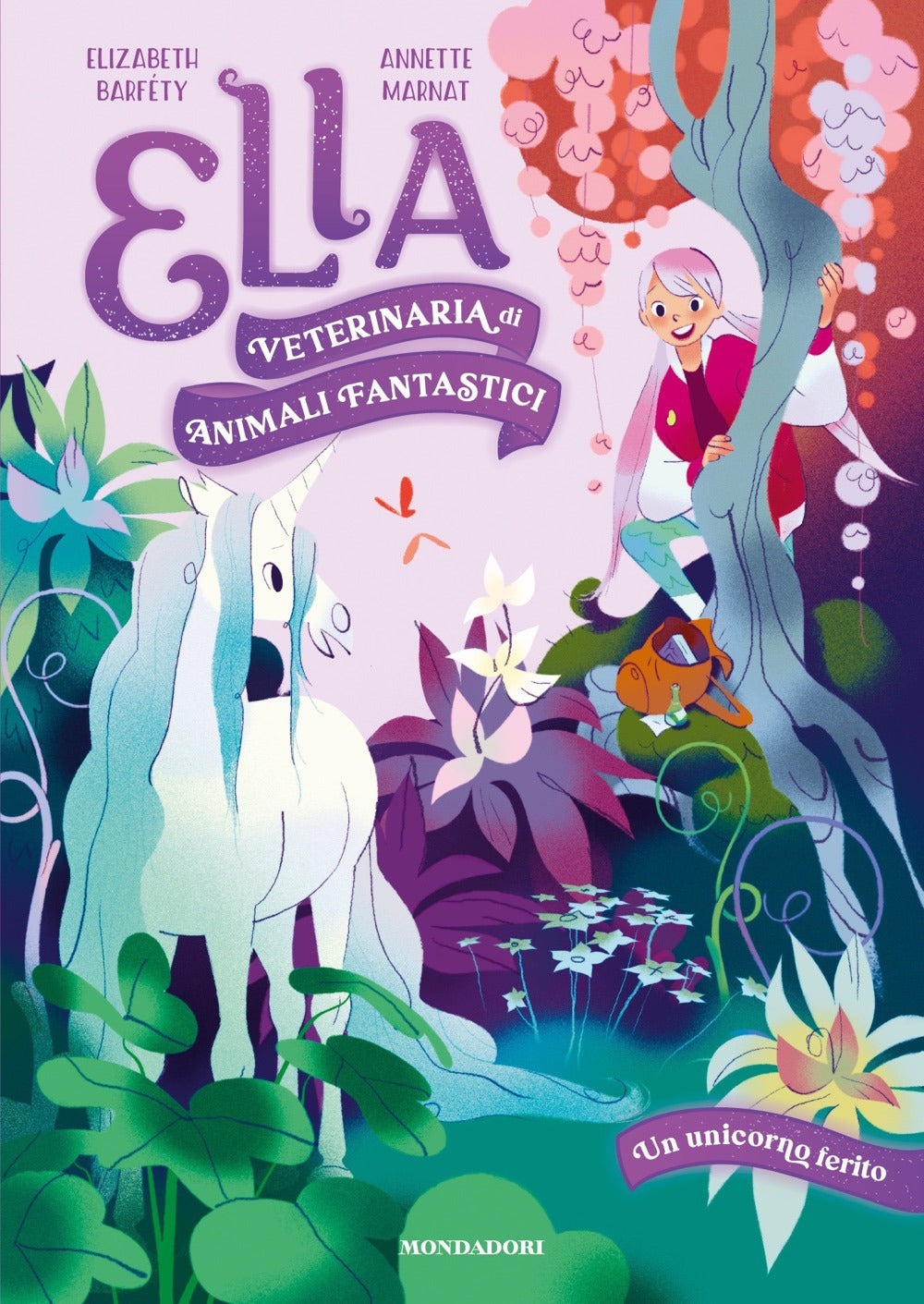 Un unicorno ferito. Ella. Veterinaria di animali fantastici