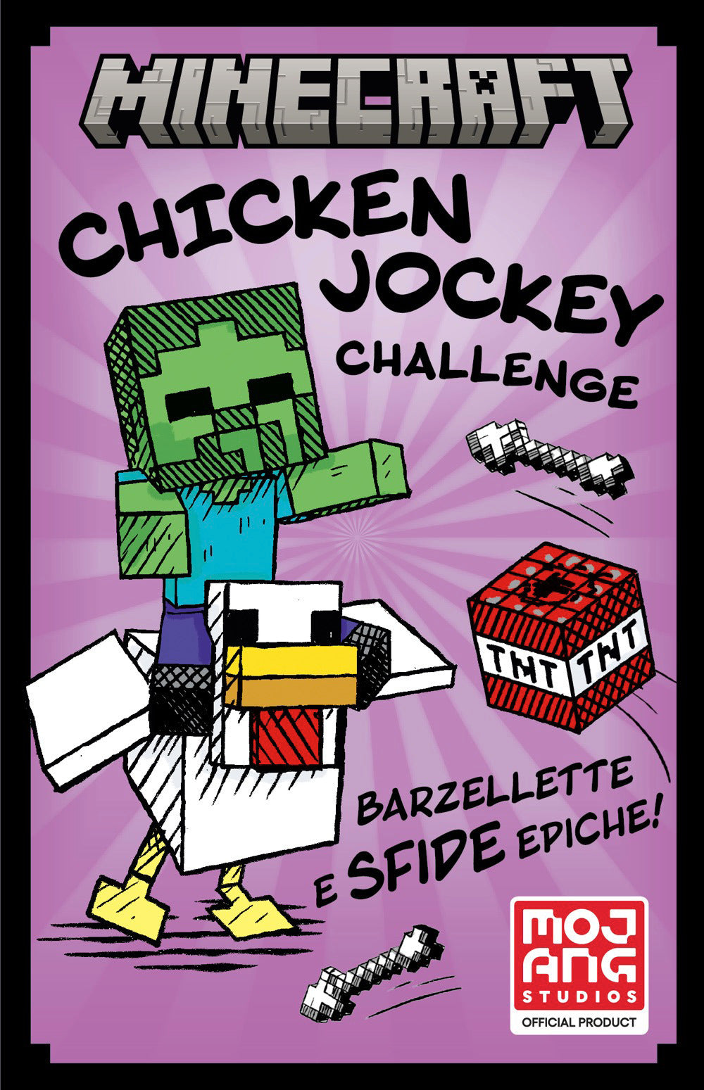 Minecraft. Chicken Jockey Challenge