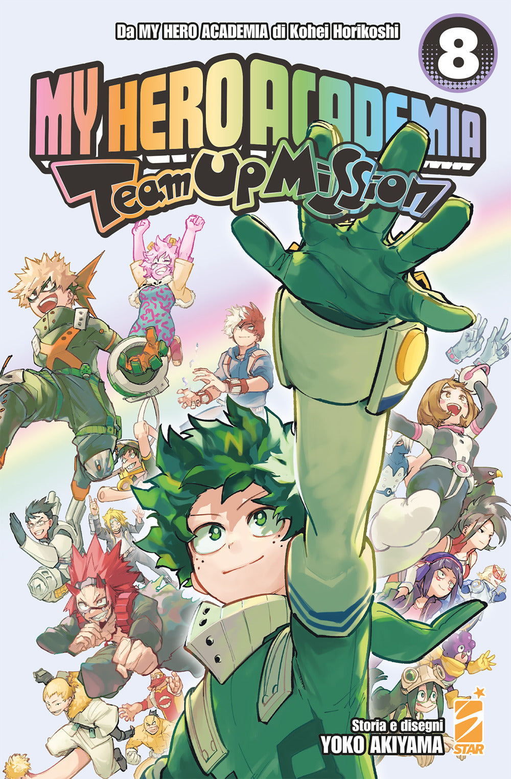 Team up mission. My Hero Academia. Vol. 8
