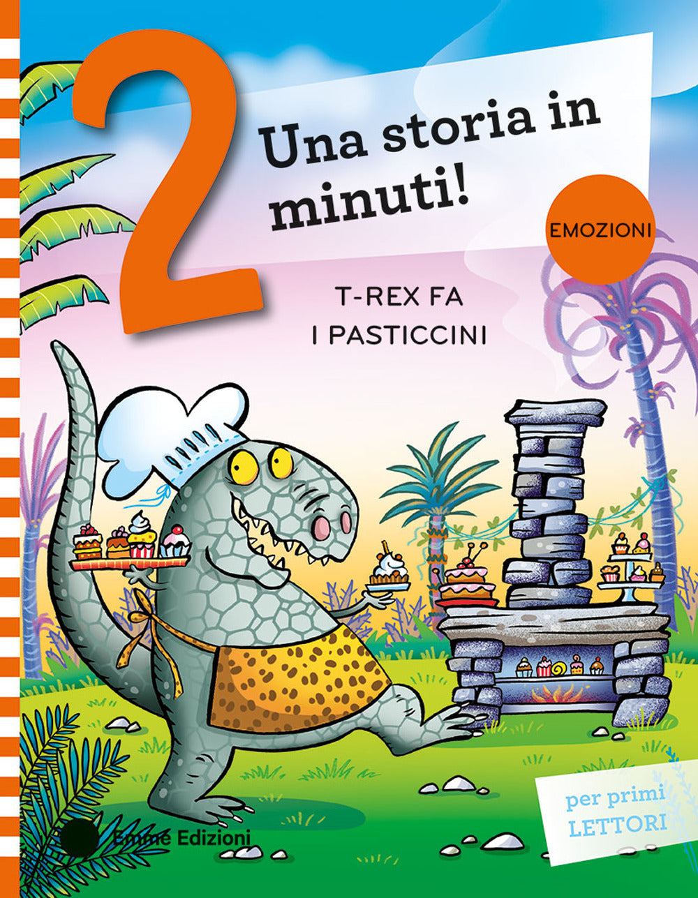 T-Rex fa i pasticcini. Stampatello maiuscolo. Ediz. a colori