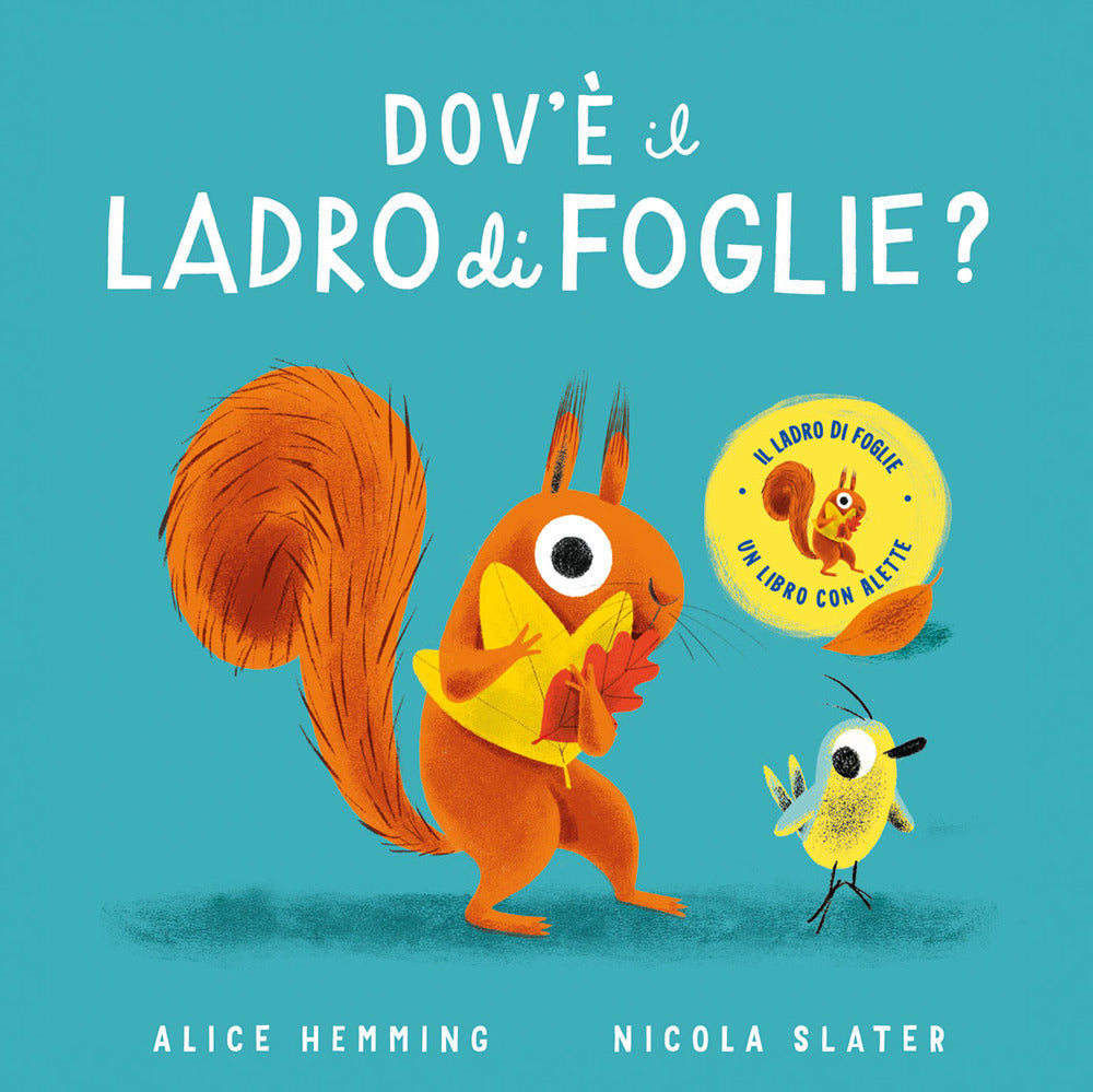 Dov'è il ladro di foglie? Con alette da sollevare