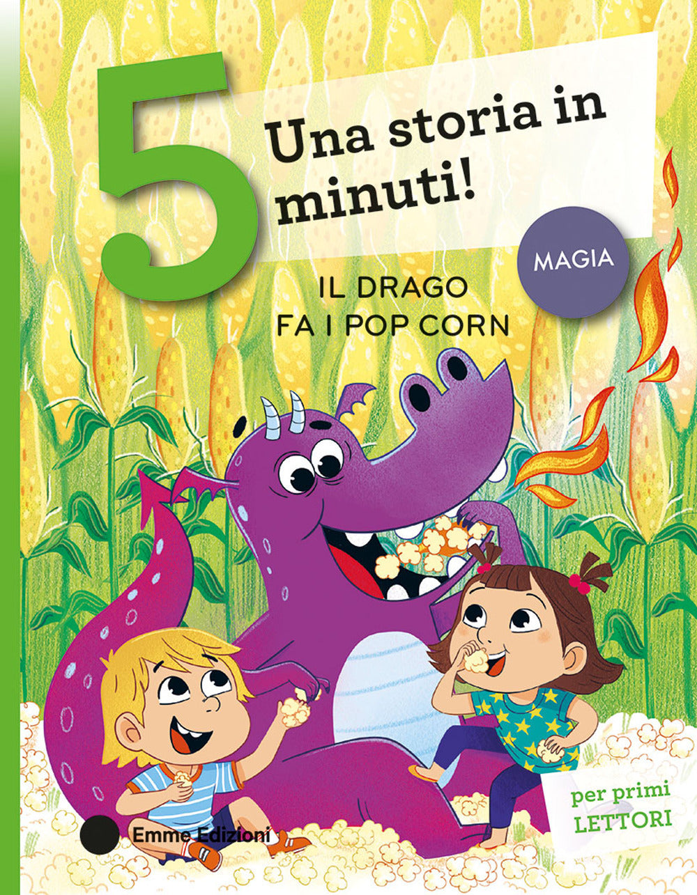Il drago fa i popcorn. Stampatello maiuscolo