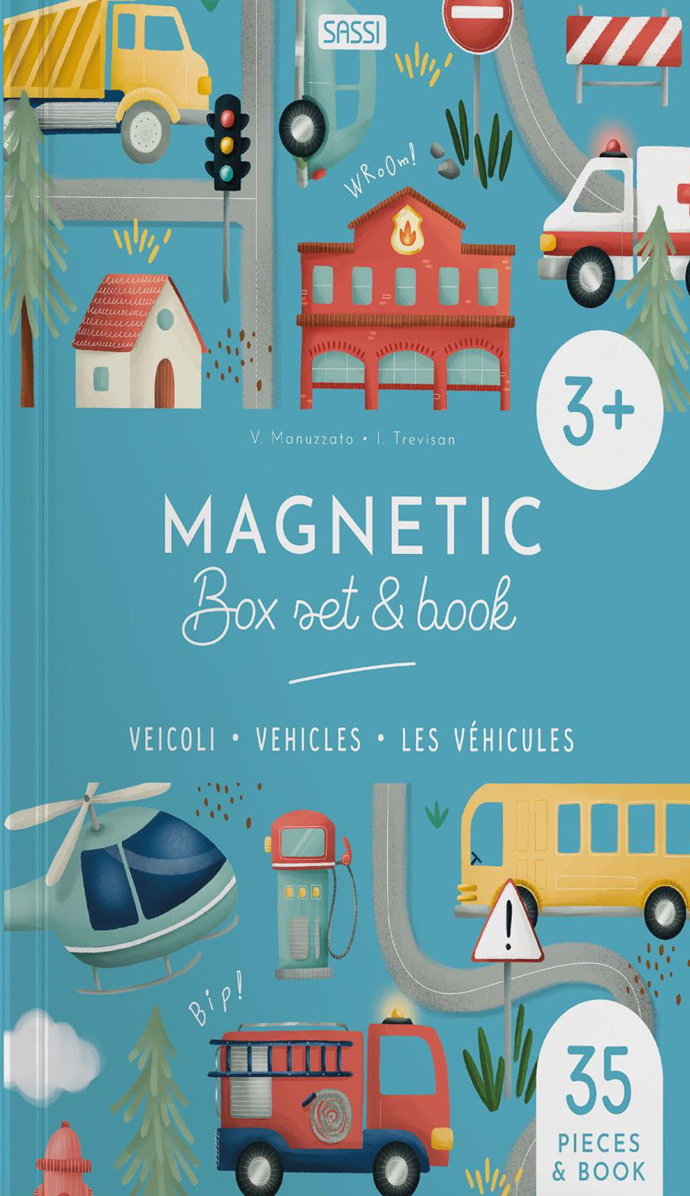 Veicoli - Vehicles - Les vehicules. Magnetic box set