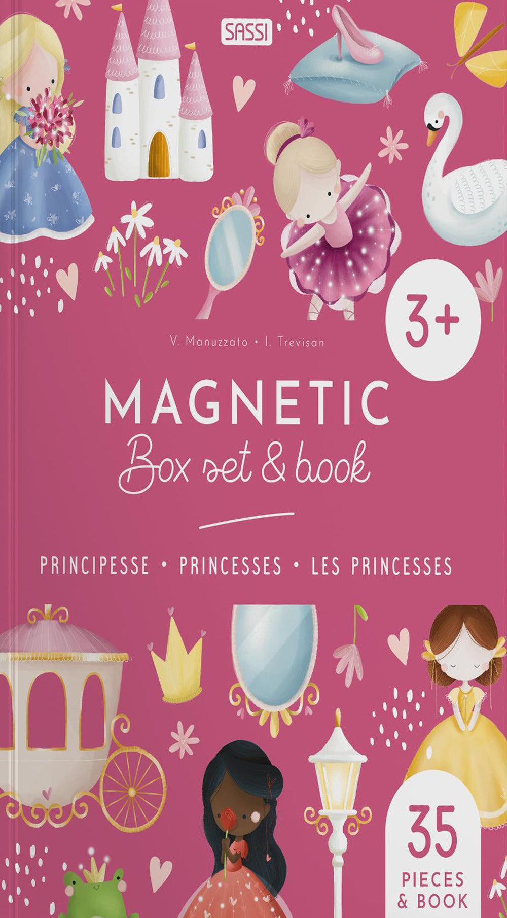 Principesse - Princesses - Les princesses. Magnetic box set.