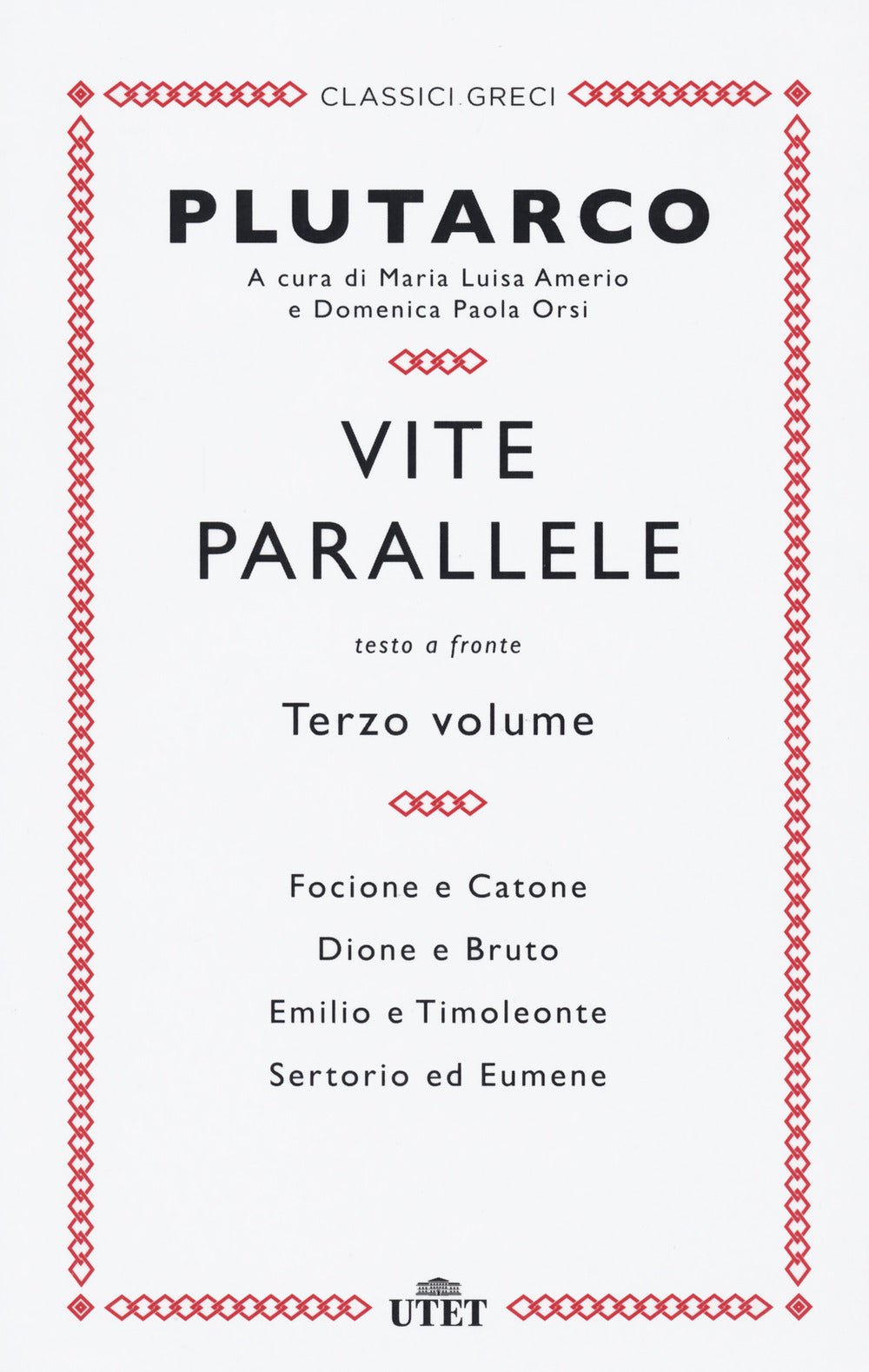 Vite parallele. Testo greco a fronte. Vol. 3