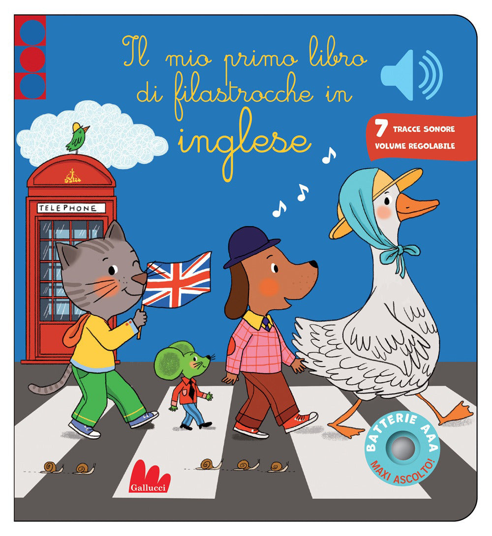 Il mio primo libro di filastrocche in inglese. Classici sonori