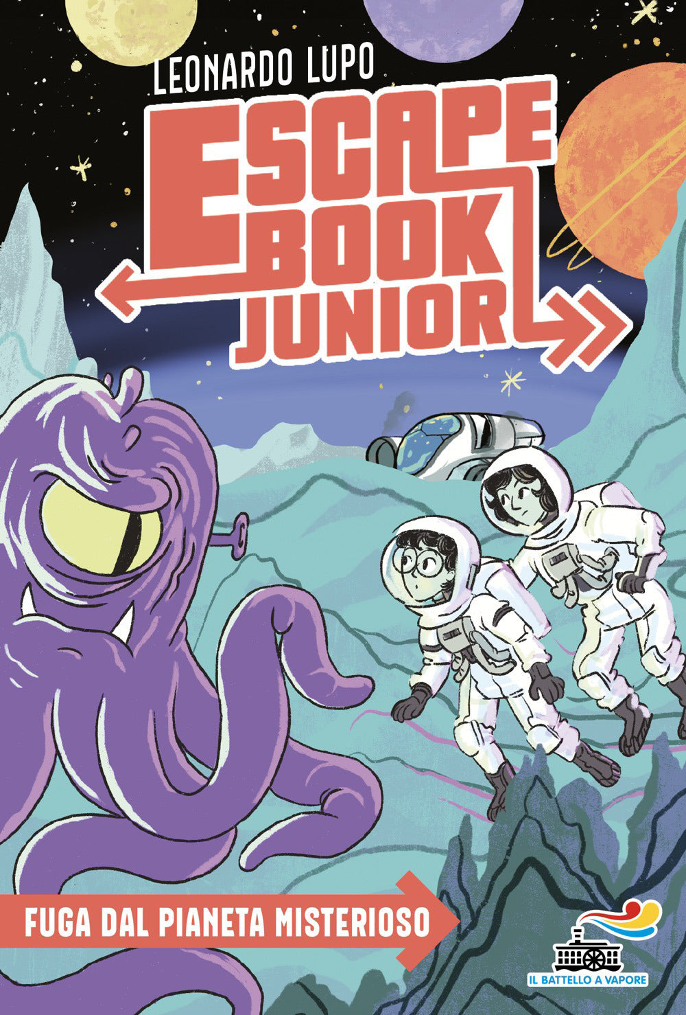 Fuga dal pianeta misterioso. Escape book junior. Vol. 4