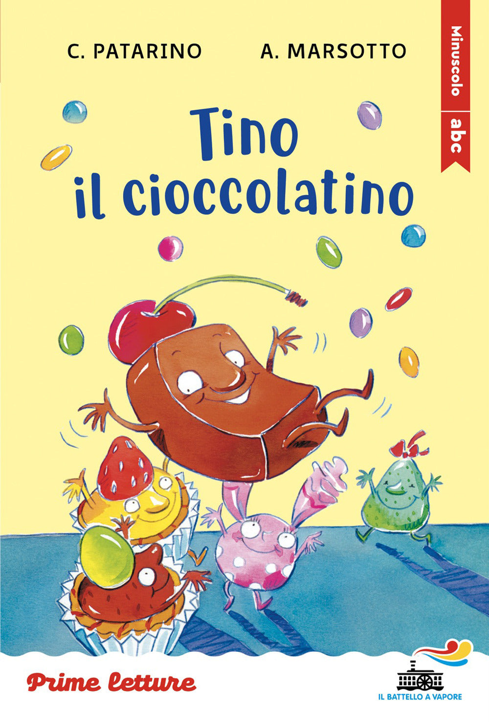 Tino il cioccolatino. Stampatello minuscolo a leggibilità facilitata