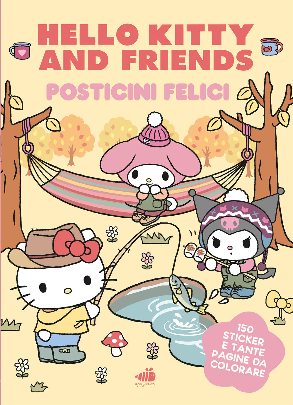 Posticini felici. Casine carine, paesini adorabili e prati colorati. Hello Kitty & friends