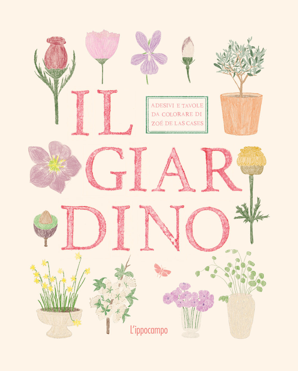 Il giardino. Adesivi e tavole da colorare