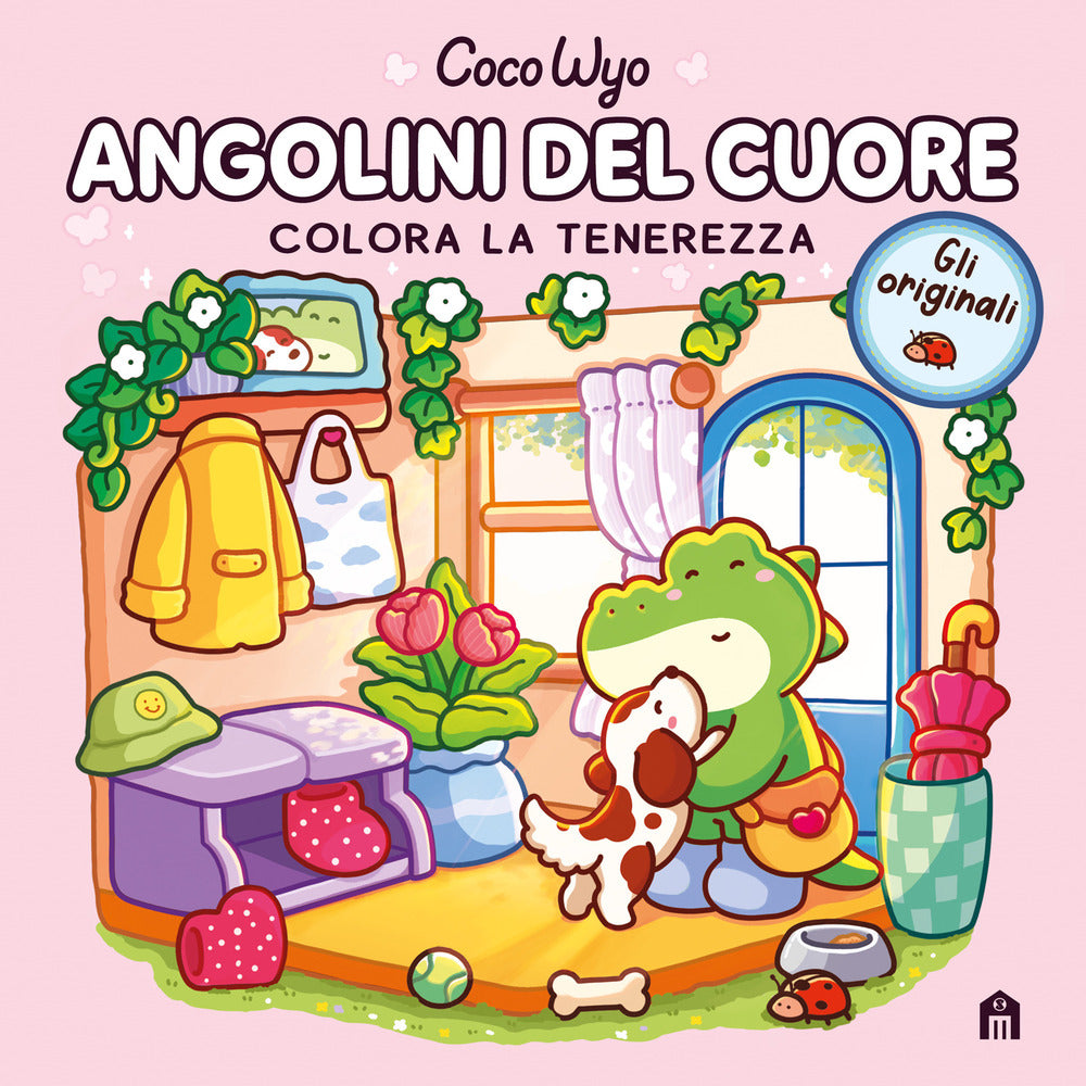 Angolini del cuore. Libro da colorare per tutte le età. Gli originali Coco Wyo