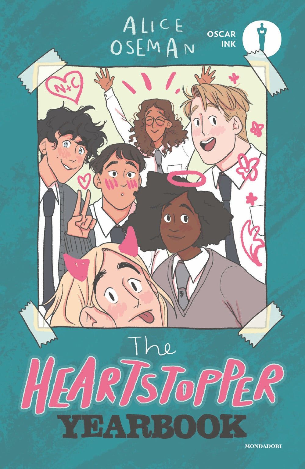 The Heartstopper yearbook.