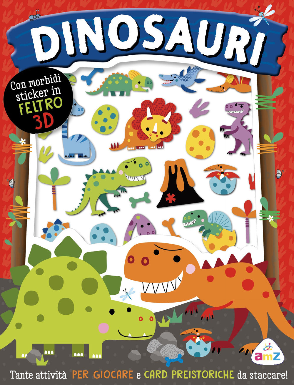 Dinosauri. Sticker tenerini. Ediz. a colori.