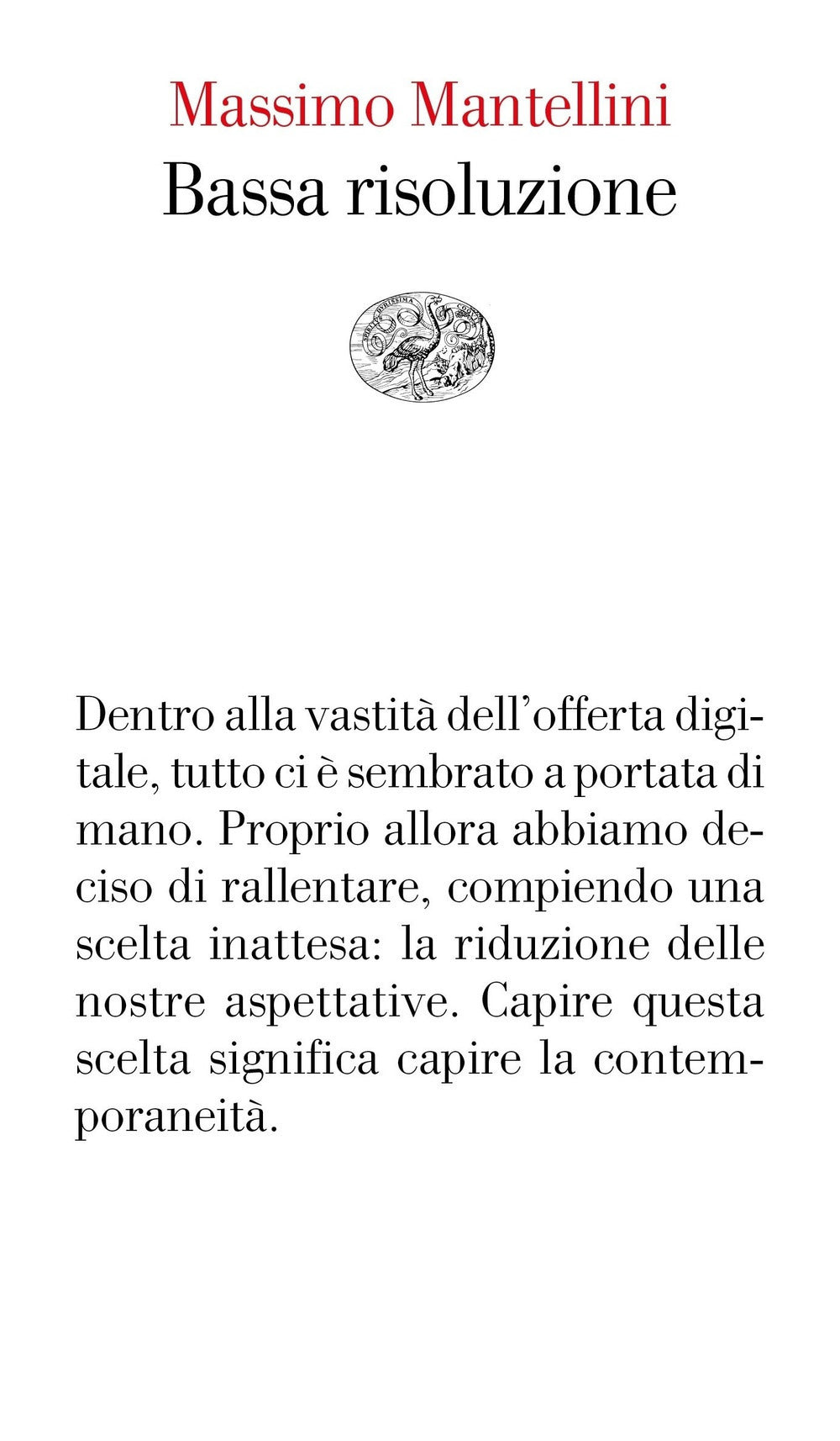 Bassa risoluzione.