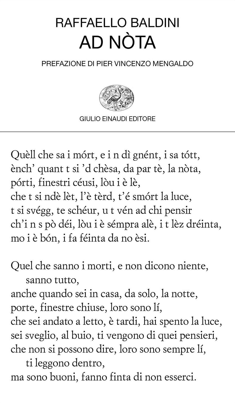 Ad nòta.