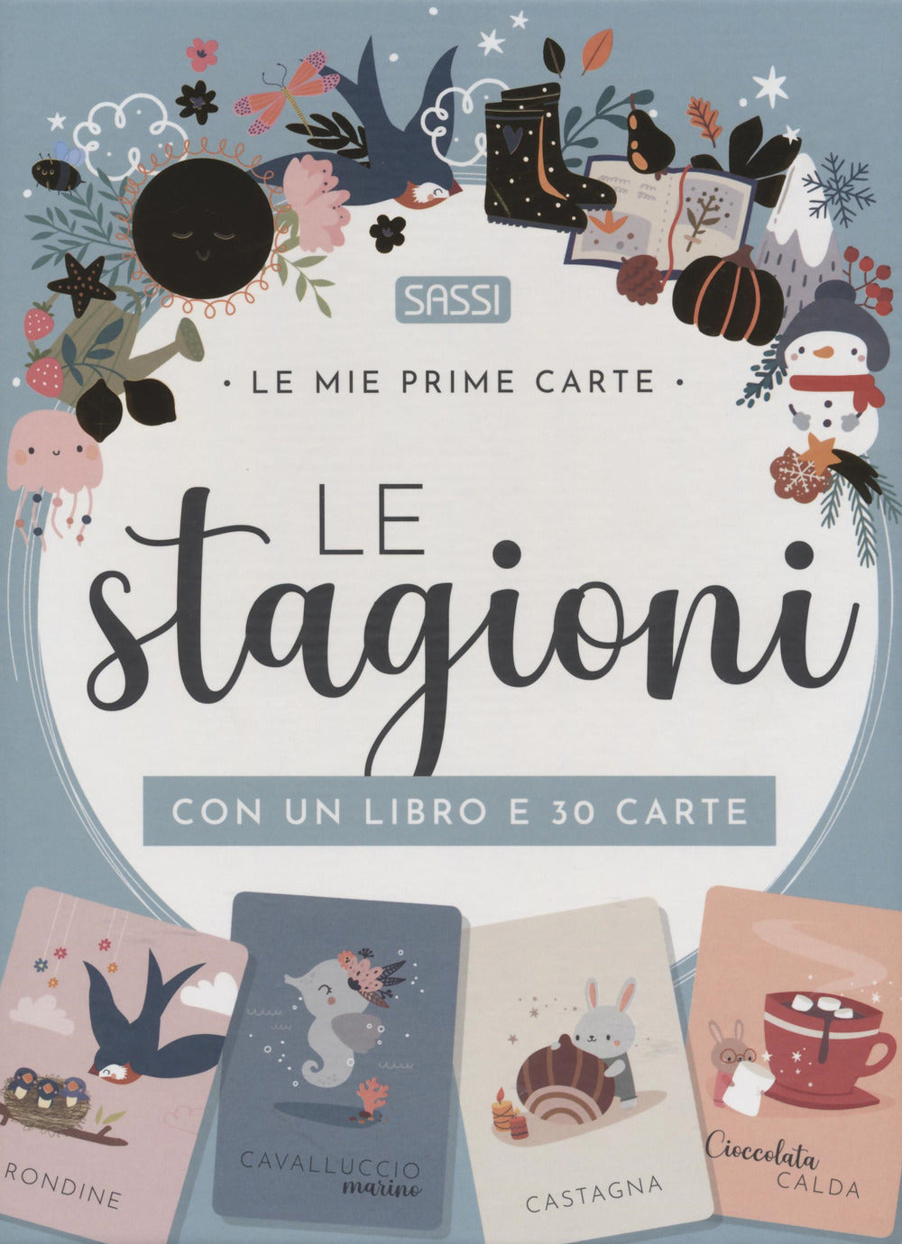Le stagioni. Le mie prime carte. Ediz. a colori. Con 30 Carte.