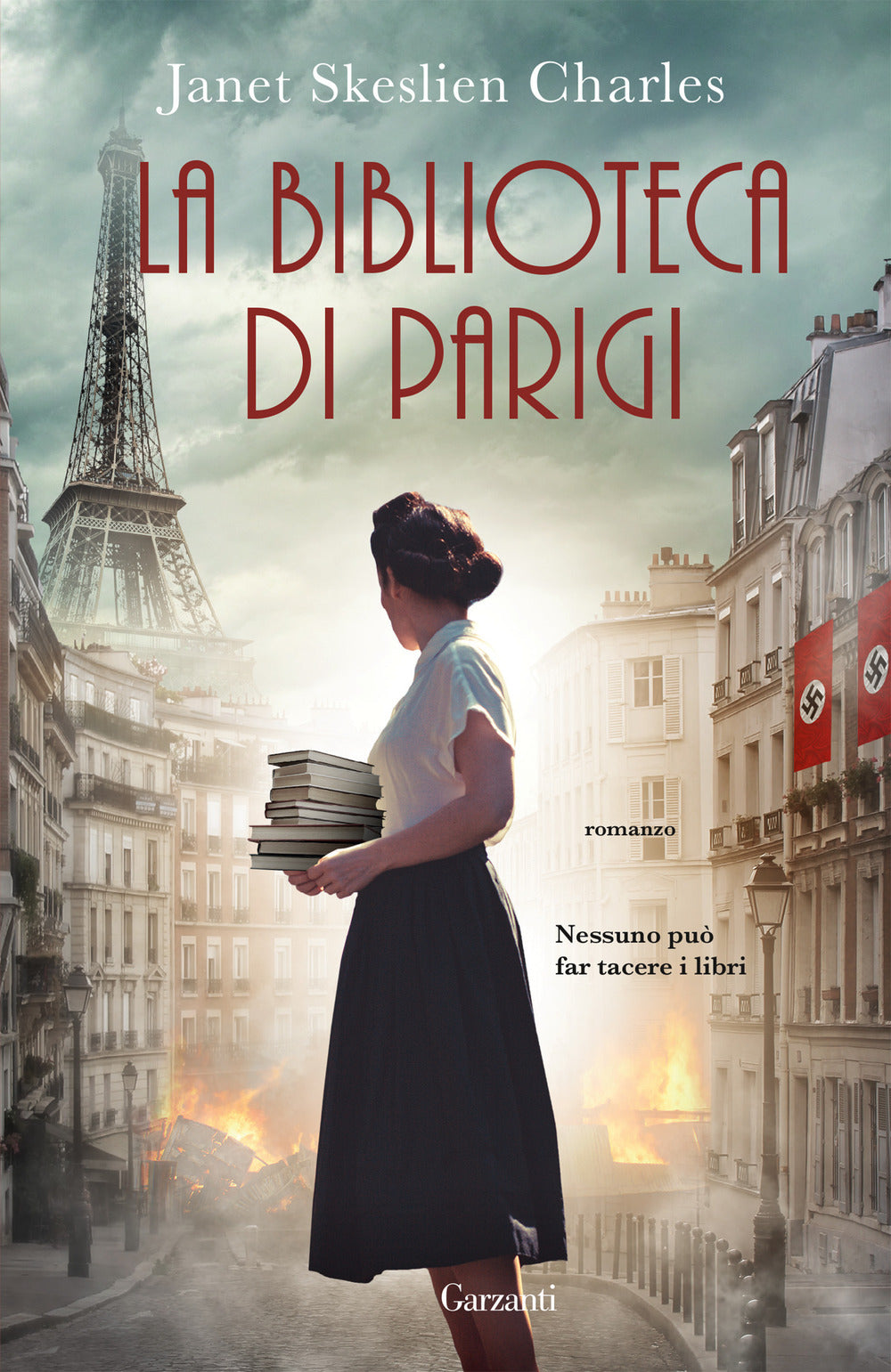 La biblioteca di Parigi.