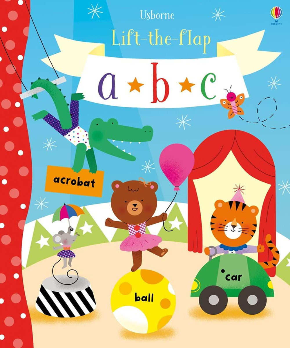 Lift the flap. ABC.