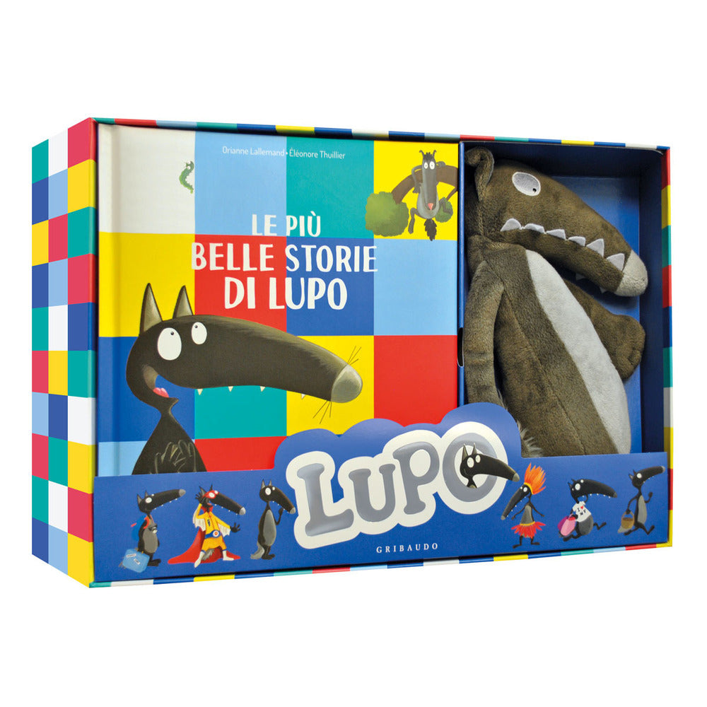 La mia scatola delle storie di lupo. Amico lupo. Ediz. a colori. Con peluche.
