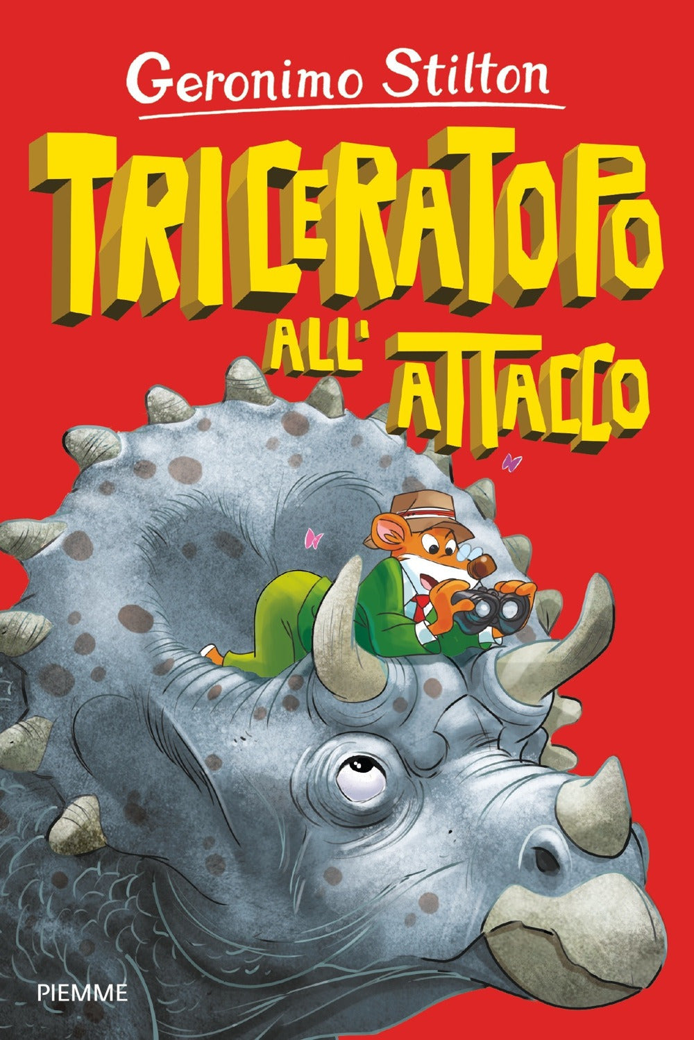 Triceratopo all'attacco.