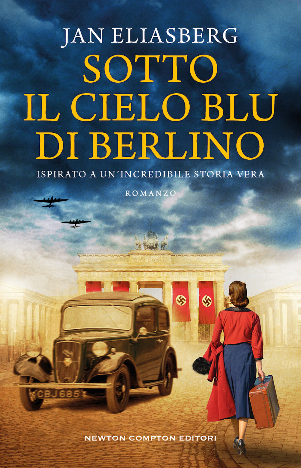 Sotto il cielo blu di Berlino.