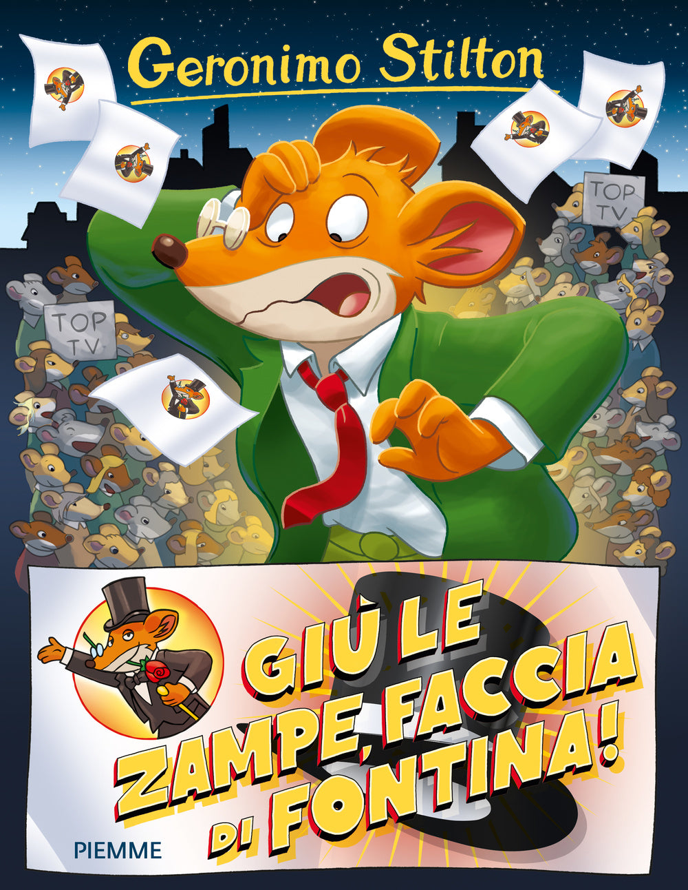 Giù le zampe, faccia di fontina!.