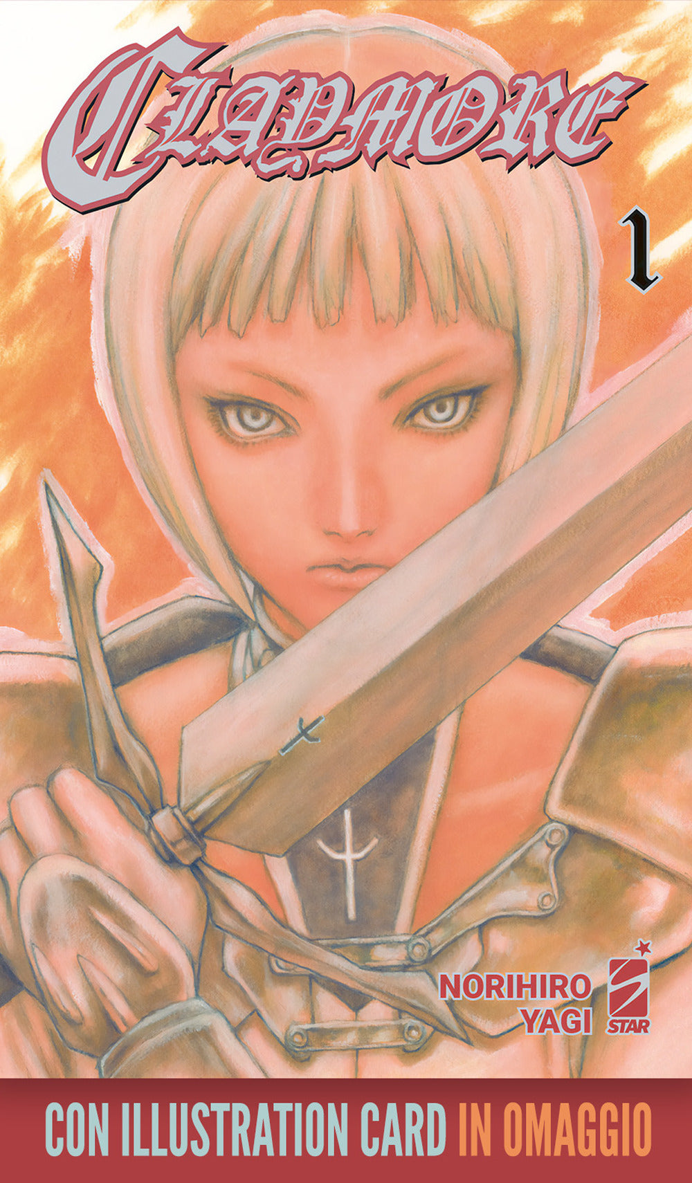 Claymore. New edition. Con illustration card di «Ariadne in the blue sky». Vol. 1.