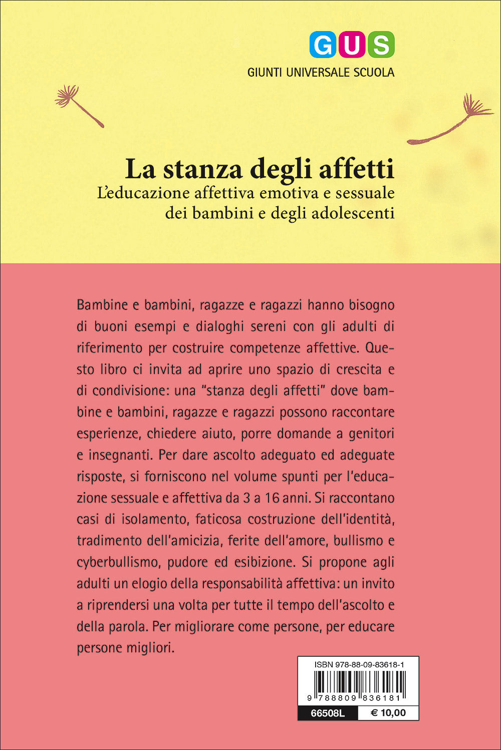 La stanza degli affetti. L'educazione affettiva, emotiva e sessuale dei bambini e degli adolescenti