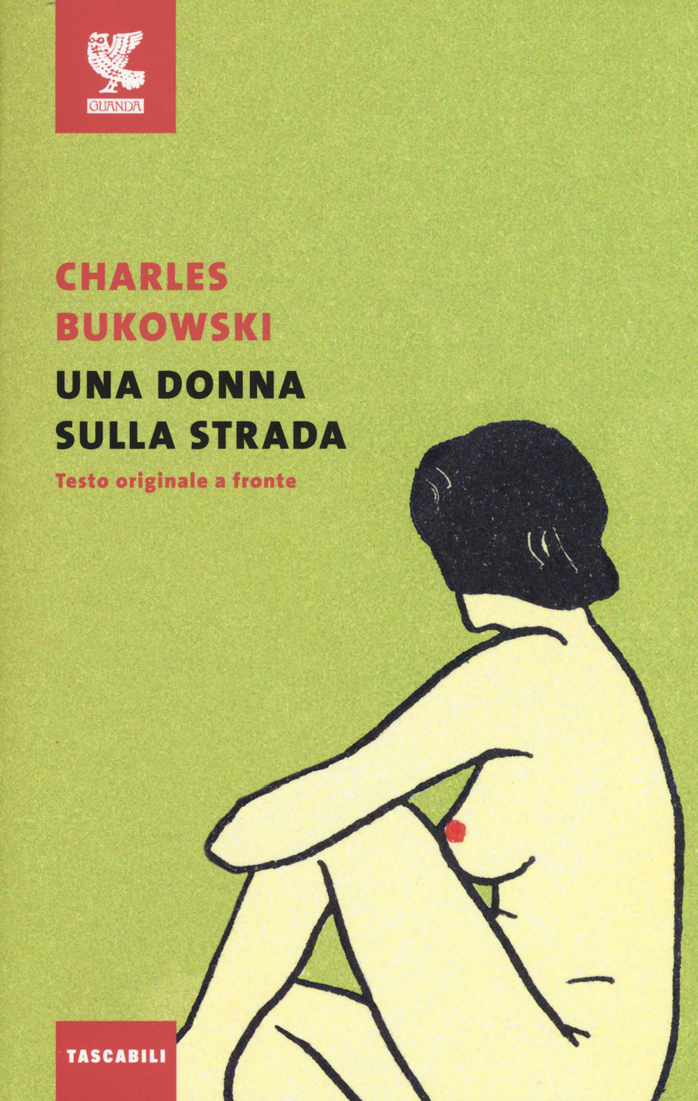 Una donna sulla strada. Testo inglese a fronte.