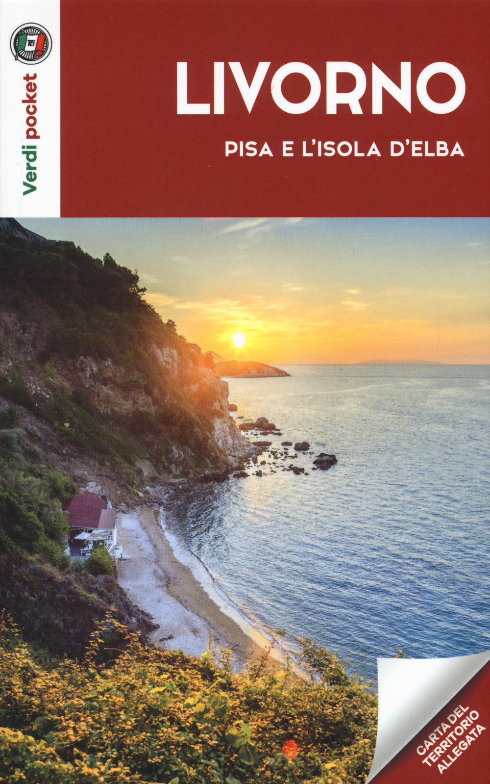 Livorno, Pisa e l'Isola d'Elba. Con cartina.