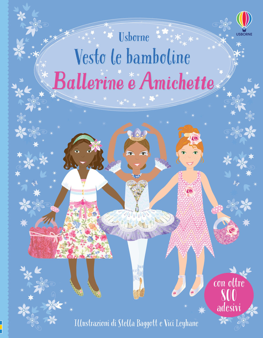 Ballerine e amichette. Con adesivi. Ediz. a colori