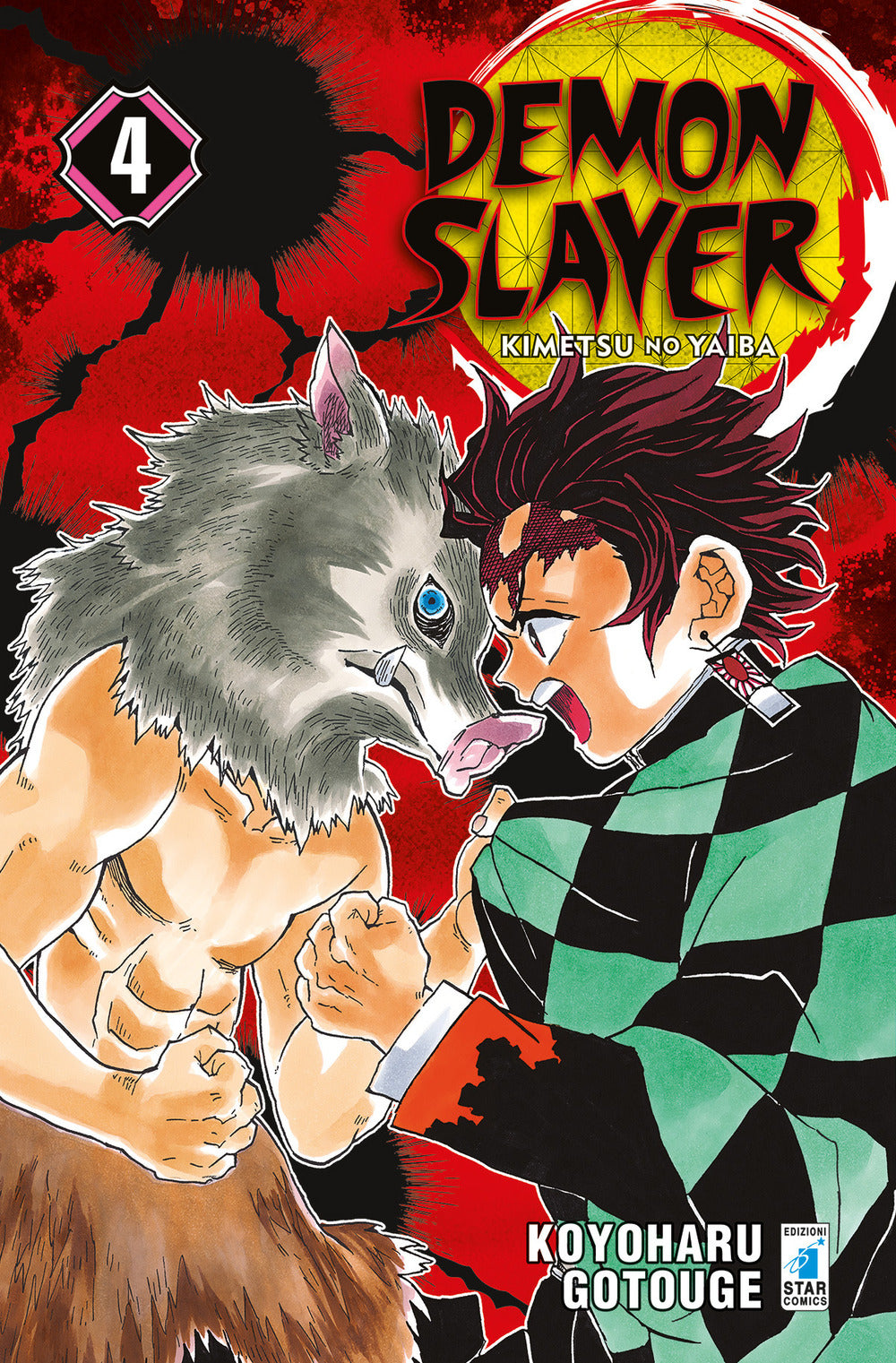 Demon slayer. Kimetsu no yaiba. Vol. 4.
