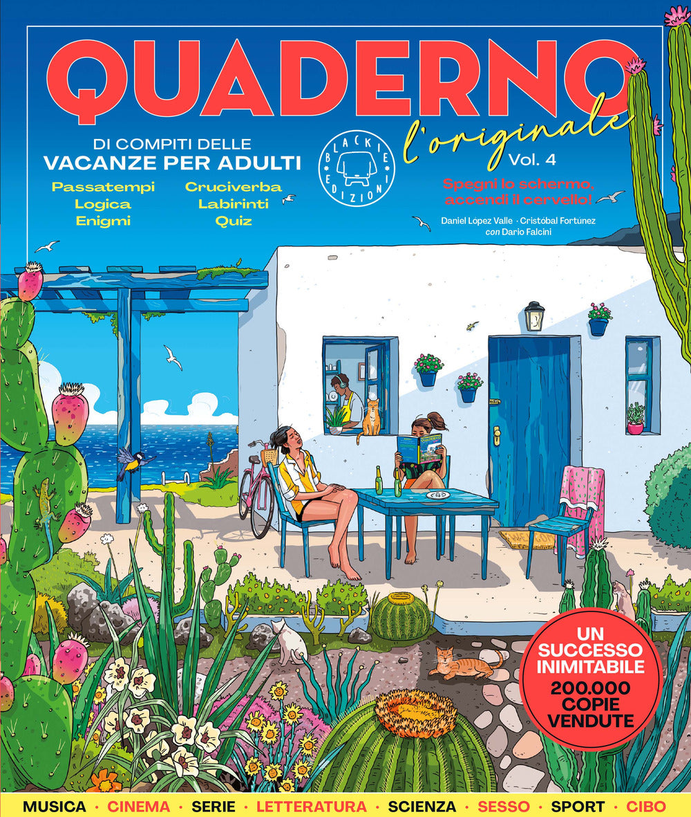 Quaderno di compiti delle vacanze per adulti. L'originale. Vol. 4