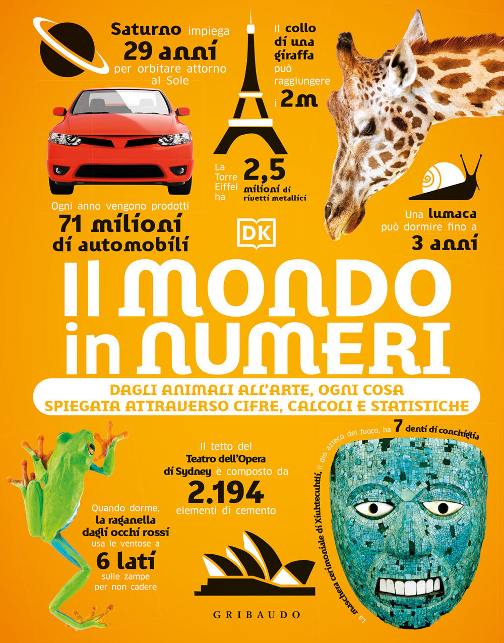 Il mondo in numeri. Dagli animali all'arte, ogni cosa spiegata attraverso cifre, calcoli e statistiche. Ediz. illustrata.
