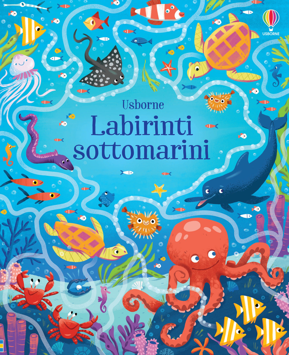 Labirinti sottomarini. I grandi libri dei labirinti.