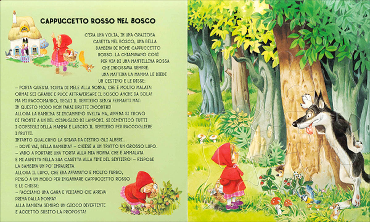 Cappuccetto Rosso. Con 4 puzzle di Tony Wolf