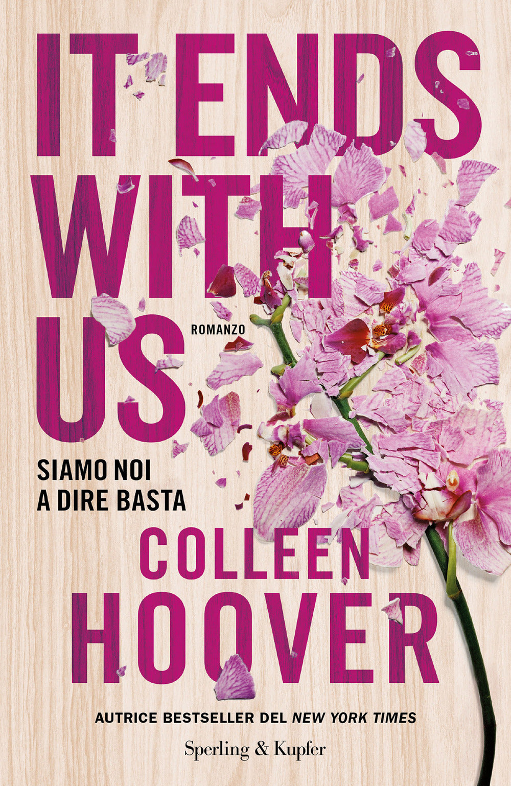 It ends with us. Siamo noi a dire basta.
