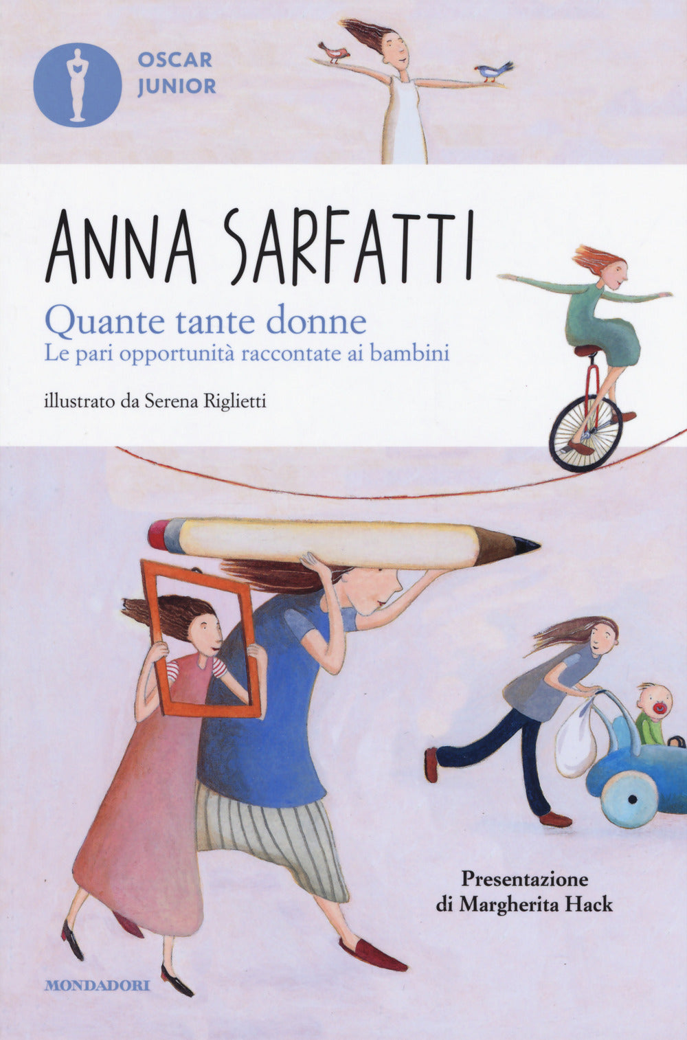 Quante tante donne. Le pari opportunità spiegate ai bambini.