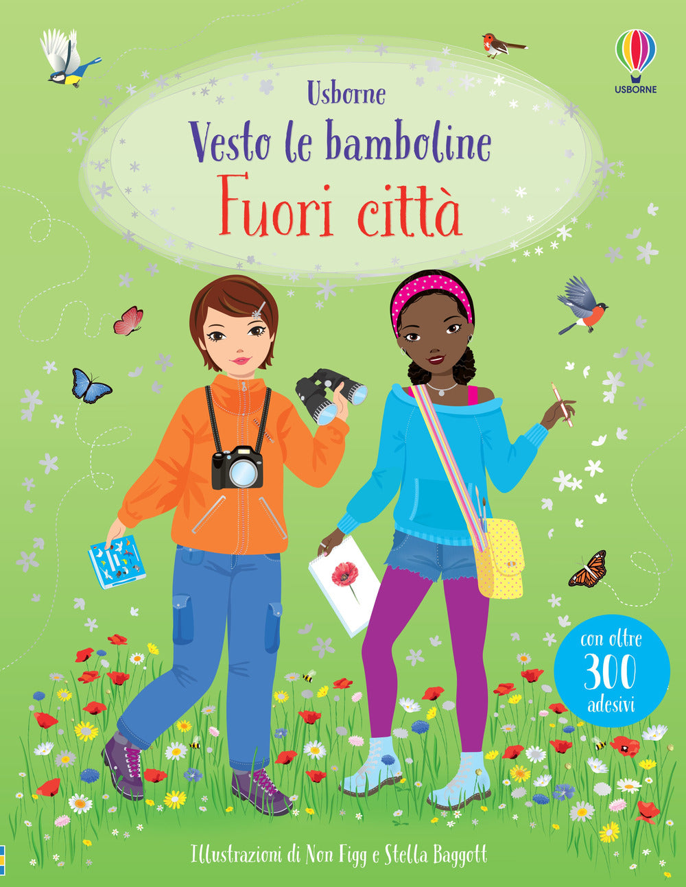 Fuori città. Vesto le bamboline. Con adesivi. Ediz. a colori.