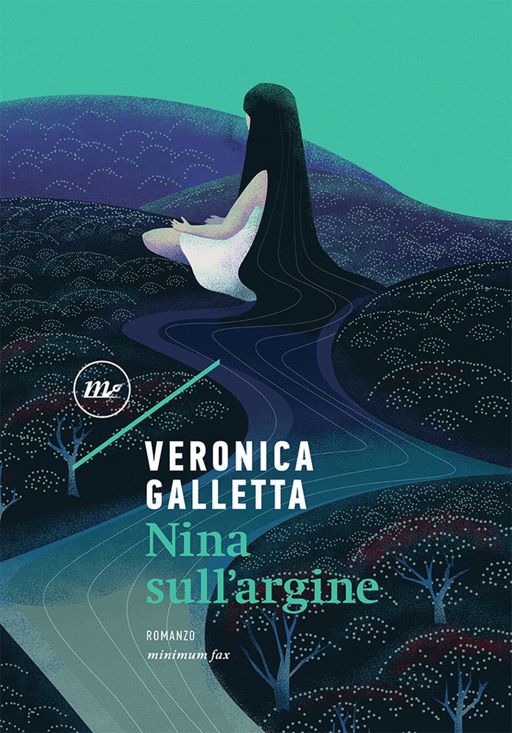Nina sull'argine.