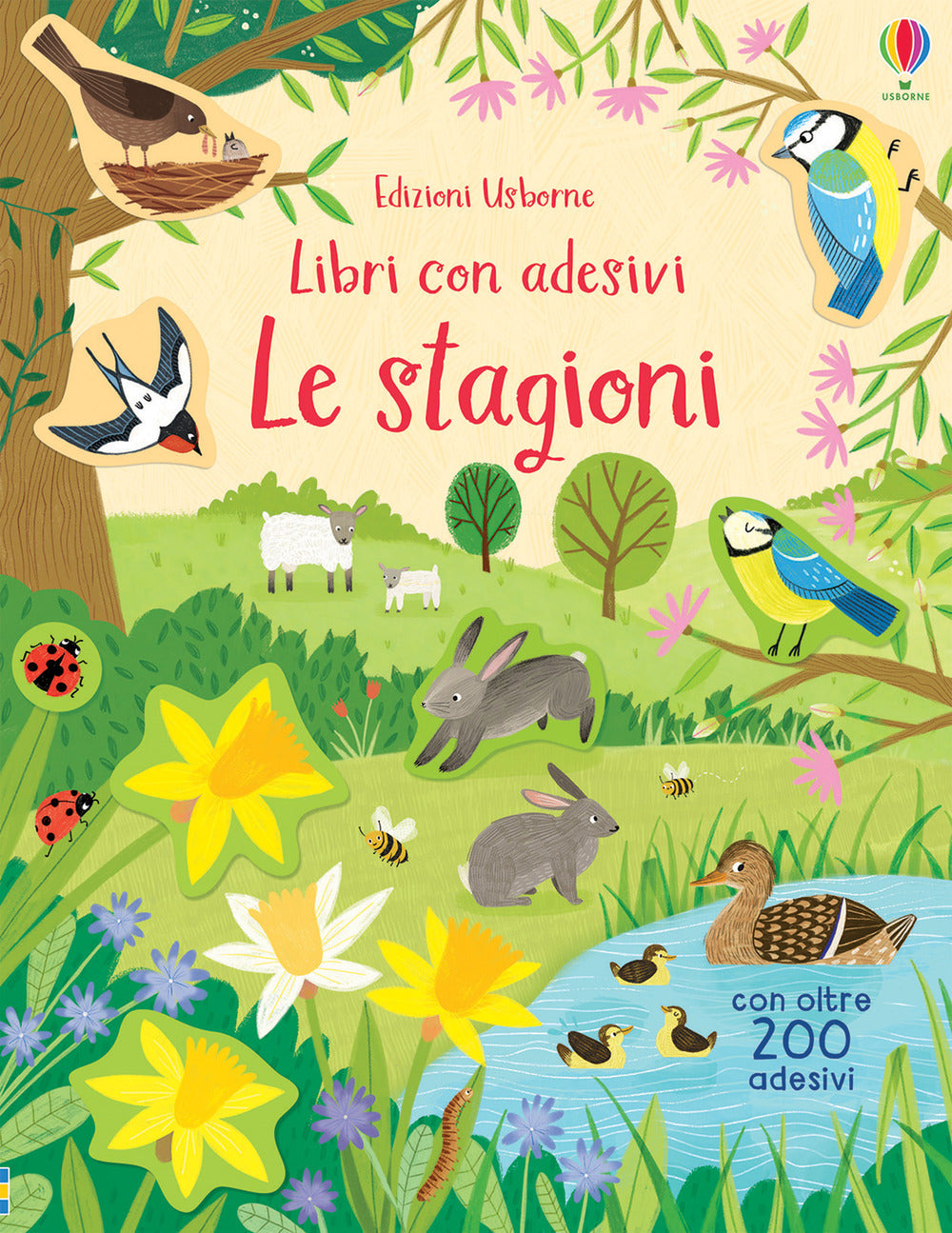 Le stagioni. Libri con adesivi. Ediz. a colori.
