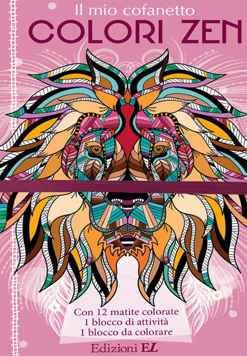 Il mio cofanetto. Colori zen. Ediz. illustrata. Con 12 matite colorate.