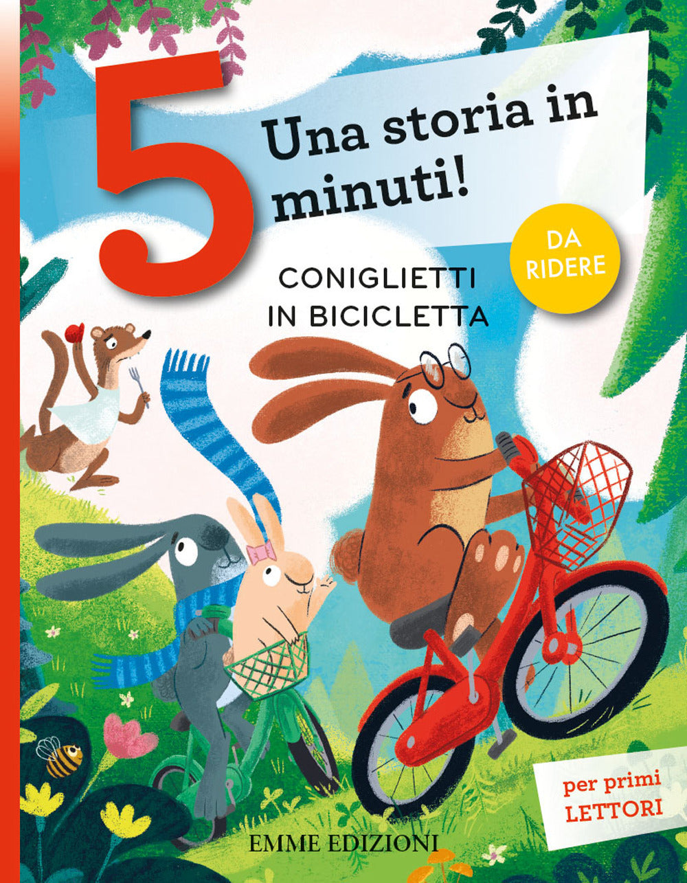 Coniglietti in bicicletta. Stampatello maiuscolo. Ediz. a colori.