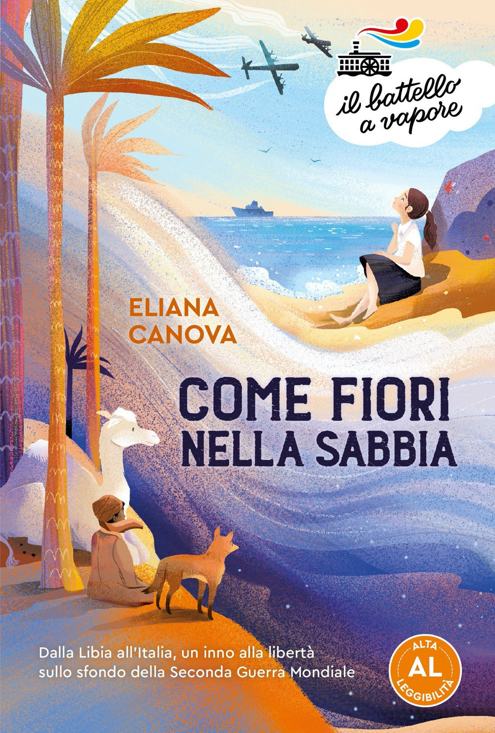 Come fiori nella sabbia.