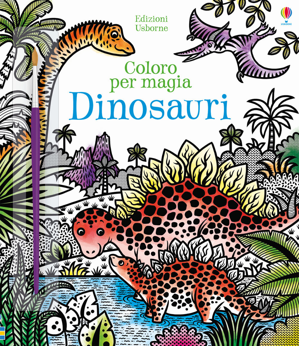 Dinosauri. Coloro per magia. Ediz. a colori.