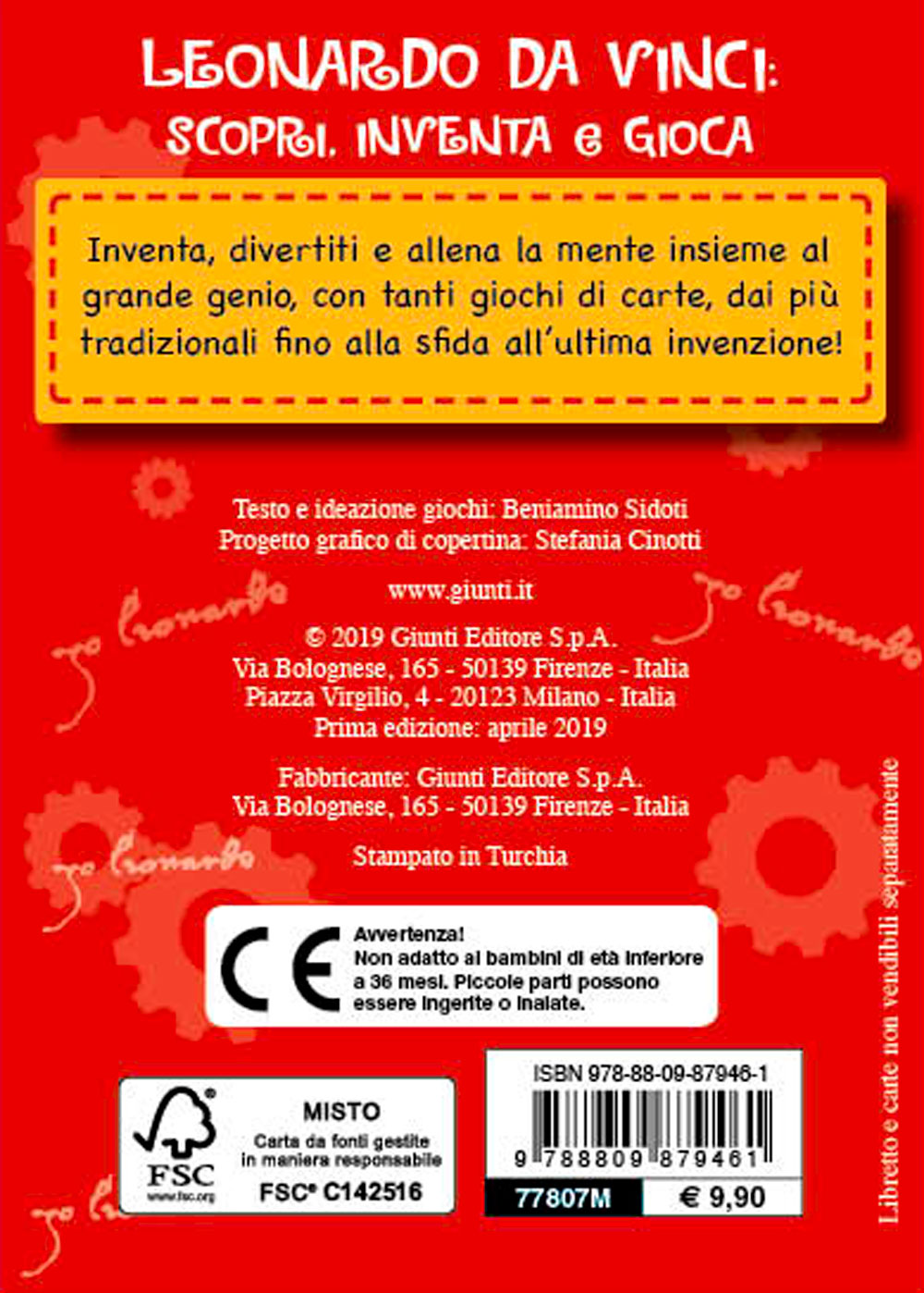 Leonardo Da Vinci. Scopri, inventa e gioca